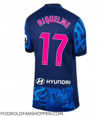 Atletico Madrid Rodrigo Riquelme #17 Tredjetrøje Dame 2024-25 Kortærmet